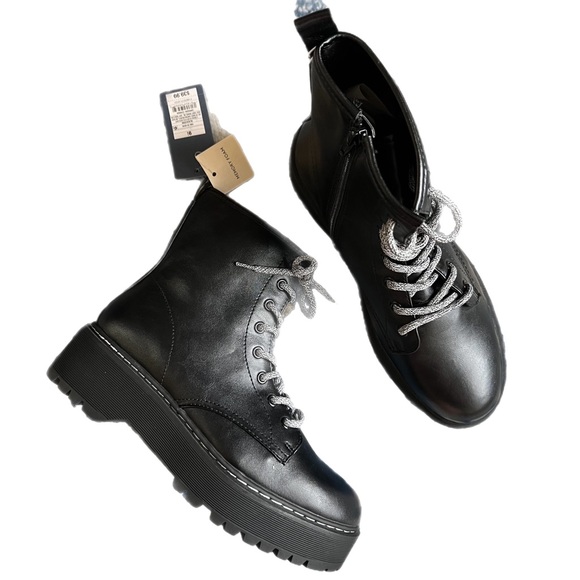 a new day Shoes Erin Combat Boots Black A New Day 95 Poshmark